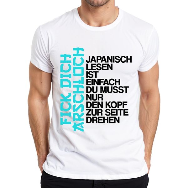 La Lettura Del Giapponese è Facile, Basta Regalare La Maglietta Japan Gift Manga Da Uomo, Bianco, 3XL-image