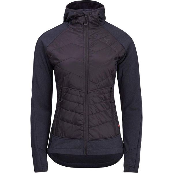 Felpa Con Cappuccio Silvini Divera WJ1311 Donna Con Cappuccio Nero Taglia L 3219-WJ1311-08084-image