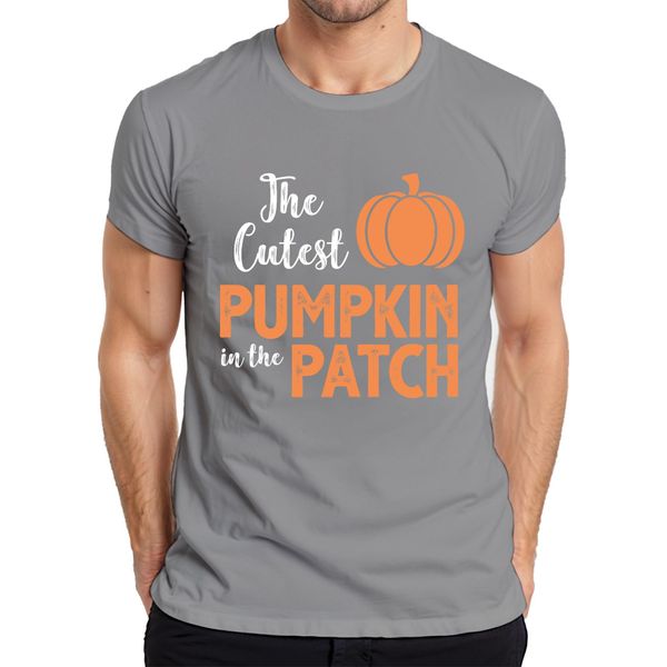 La Zucca Più Carina Del Giardino Di Halloween KüRbis Baby Kinder Herren T-Shirt, Grau, Xl-image