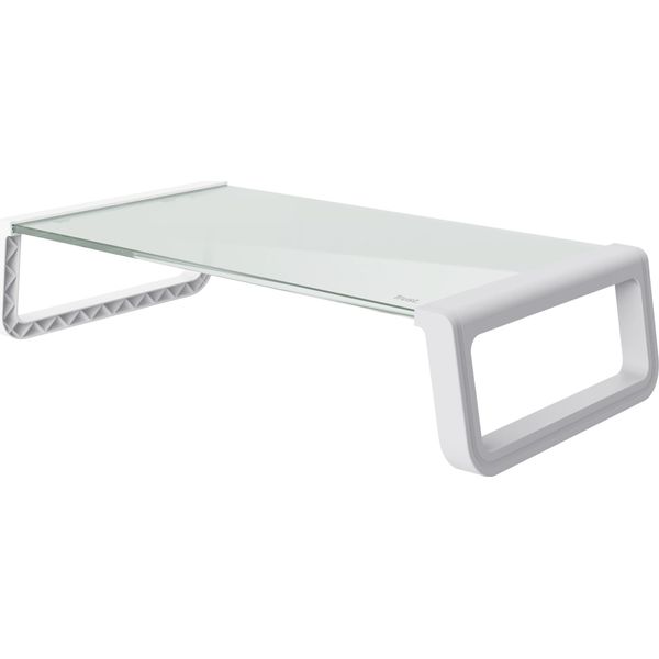 Trust Trust 25351 Supporto Per Monitor/Supporto Desk Trasparente, Bianco-image