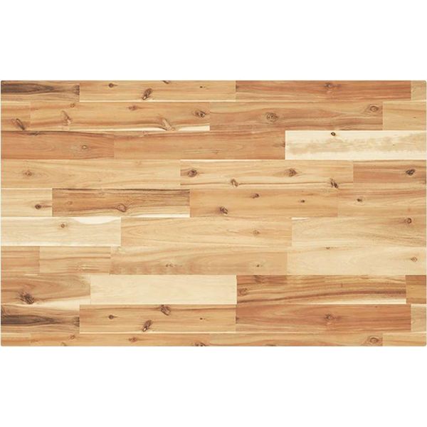 Vidaxl Piano Del Tavolo Rettangolare 120X50X4 Cm In Legno Massiccio Di Acacia-image