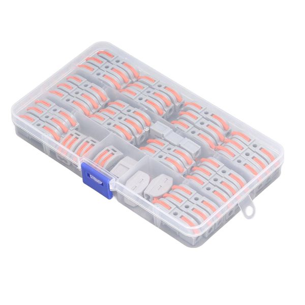 Connettore Rapido Del Filo, Connettore Rapido Del Cavo Di Cablaggio, Connettore Del Filo Della Leva, Connettore Del Filo Di Giunzione, Morsettiera Del Conduttore, Connettore Del Filo-image