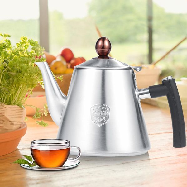 Teiera Per Il Fornello, Teiera In Acciaio Inox, Teiera In Acciaio Inox, Teiera In Acciaio Inox, Caffettiera In Acciaio Inox-image
