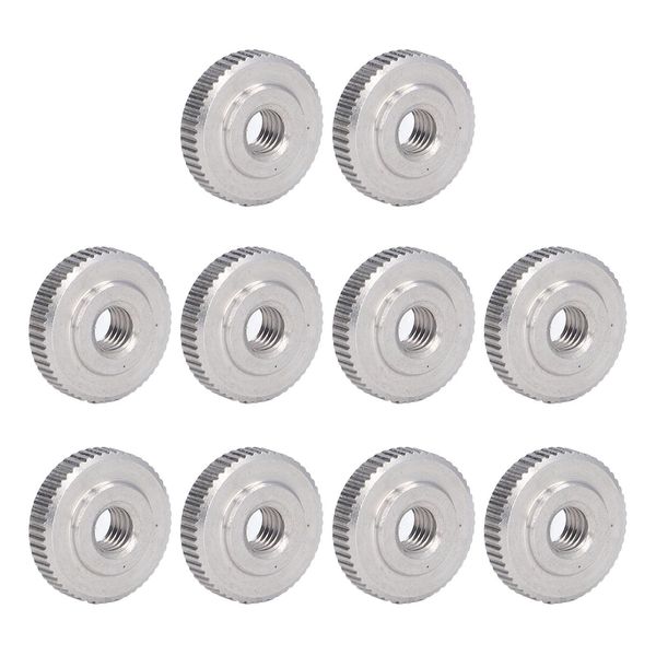 Dado Zigrinato, Dadi Zigrinati, Dado Zigrinato Sottile, Dadi Zigrinati In Acciaio Inox, Vite Zigrinata, Pomello Zigrinato-image