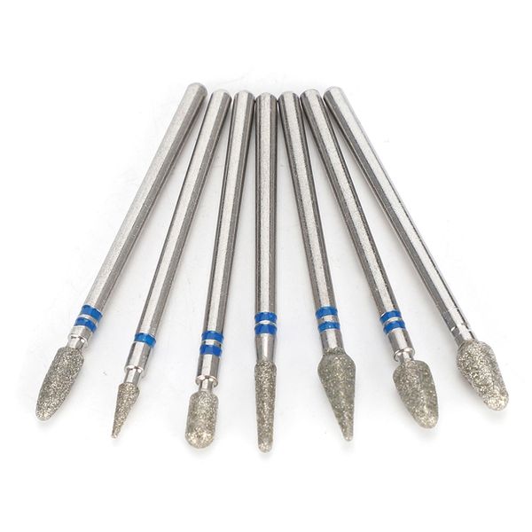 Punte Per Unghie, Strumento Per La Lucidatura Delle Unghie, Punta Per Arte Delle Unghie, Punta Per Manicure, Testa Di Macinazione Per Manicure-image
