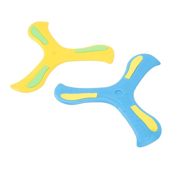 Boomerang Per Bambini, Boomerang Morbido Per Bambini All'aperto, Boomerang A Cattura Rapida, Boomerang Sicuro, Boomerang Morbido A 3 Foglie, Giocattolo Boomerang Per Principianti-image