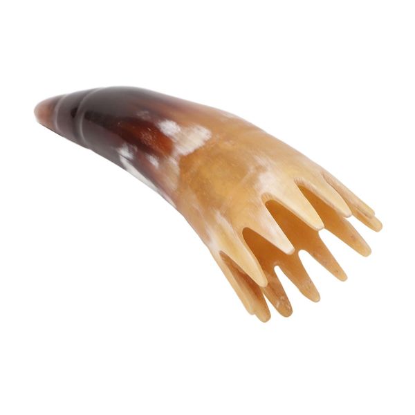 Pettine Di Corno, Spazzola Di Corno, Spazzola Per Capelli, Pettine Per Capelli, Pettine Da Massaggio, Pettine Meridiano-image