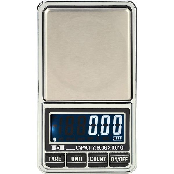 Mini Scala Digitale Professionale Gioielli Bilancia Elettronica Tascabile Precisione Balance 600G * 0.01G-image