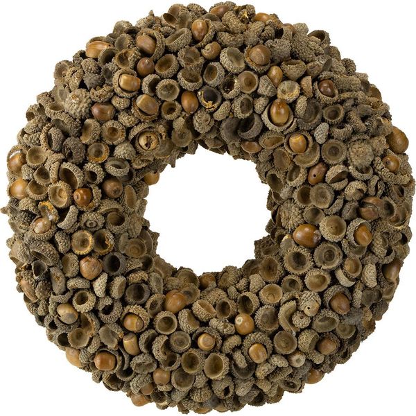 Ghirlanda Naturale Decorazione Autunnale Ghiande Ghirlanda Da Porta Ghirlanda Da Parete Fai Da Te Ø30Cm-image