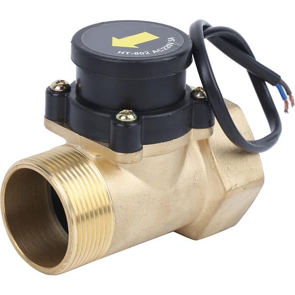 Sensore Di Flusso Della Pompa Dell'acqua In Ottone Elettronico Interruttore Di Controllo Automatico Della Pressione 1.5In HT?802 220V-image