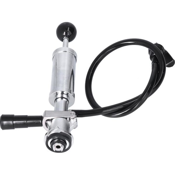 Pompa Per Fusto Di Birra Con Rubinetto Nero Festa Di Spillatura In Acciaio Inox Per Fusti Americani D-System-image