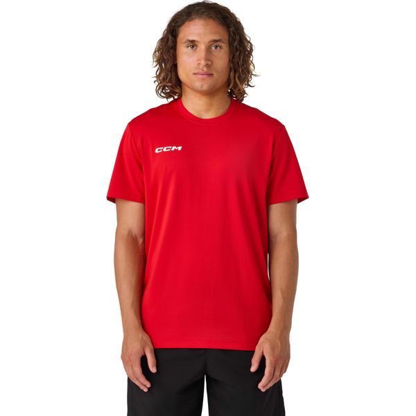 Maglietta Ccm Team Training Tee Senior Rot M-image