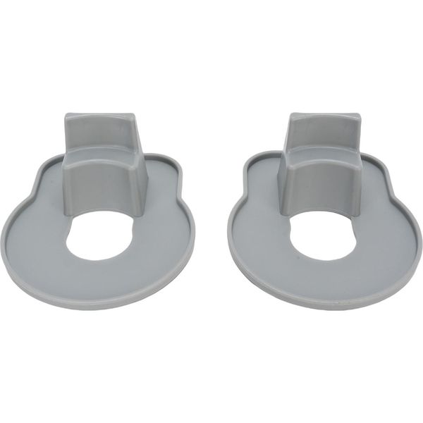 2 Pezzi Supporto Per Tubi Da Piscina Adesivi In Abs Per Piscine Fuori Terra Per Tubi Con Diametro Di 1,25 Pollici-image