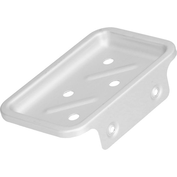 Portasapone In Alluminio Montato A Parete Cucina Spugna Vassoio Doccia Scaffale Scarico Storage Rack Per Bagno Dormitorio Wc-image