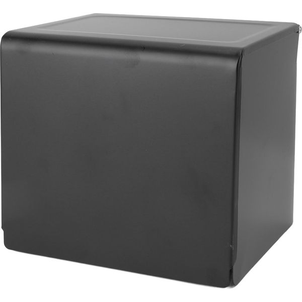 Scatola Del Supporto Della Carta Igienica Della Parete Spazio Impermeabile Di Alluminio Dispenser Del Contenitore Del Fazzoletto Di Carta Igienica Per L'hotel Del Bagno Nero-image
