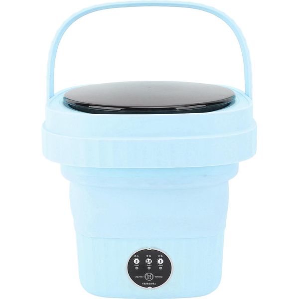 Lavatrice Portatile 6L 36W Pieghevole IPX4 Impermeabile Mini Lavatrice Per Rv Appartamento Da Viaggio-image