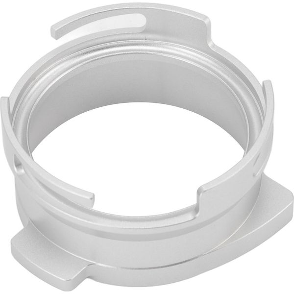 Imbuto Di Dosaggio Del Portafiltro Del Caffè Da 54 Mm Imbuto Di Dosaggio Girevole In Lega Di Alluminio Accessori Per Macchine Da Caffè Argento-image