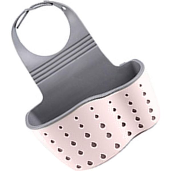 Rubinetto Della Cucina Appeso Borsa Di Drenaggio Del Lavandino Cesto Di Stoccaggio Appeso Parete Di Stoccaggio Sacchetti Di Drenaggio Rosa-image