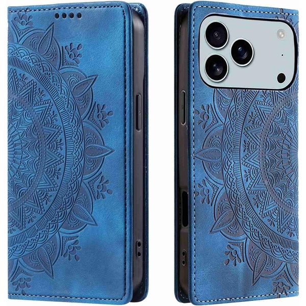 Custodia Per Apple Iphone 17 Pro Max Custodia Del Telefono Cellulare Flip Case Cover Borsa Mandala-image