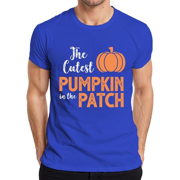 La Zucca Più Carina Del Giardino Di Halloween KüRbis Baby Kinder Herren Maglietta, Blau, Xxl-image