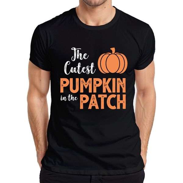 La Zucca Più Carina Del Giardino Di Halloween KüRbis Baby Kinder Herren T-Shirt, Schwarz, Xxl-image