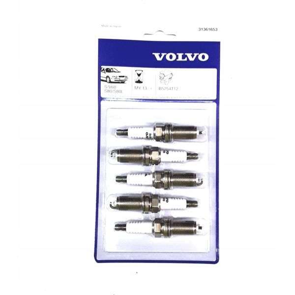 Nuove Candele Originali Volvo S60, S80, V40, V60, XC60 - Rivenditore Autorizzato-image