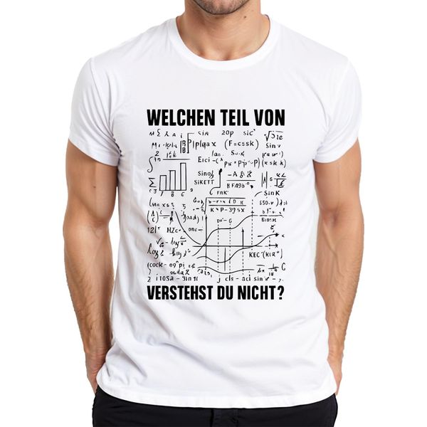 Quale Parte Della Matematica Non Capisci Formule Nerd Iq Maglietta Divertente Da Uomo, Bianco, S-image