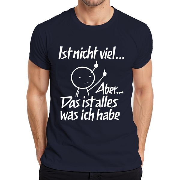 Non è Molto Ma è Tutto Sarcastico Dito Medio Divertente Maglietta Da Uomo, Navy, Xl-image