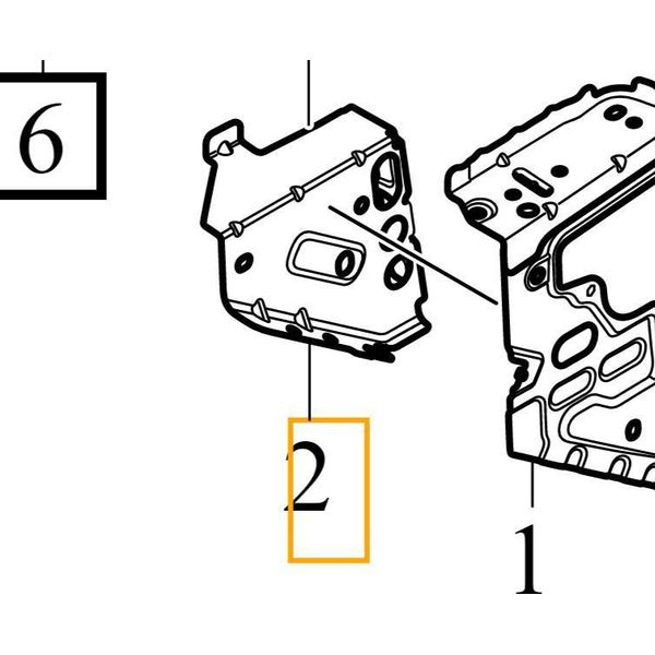 Volvo S90 V90 Ii Staffa Sottotelaio Sinistro 31440212-image