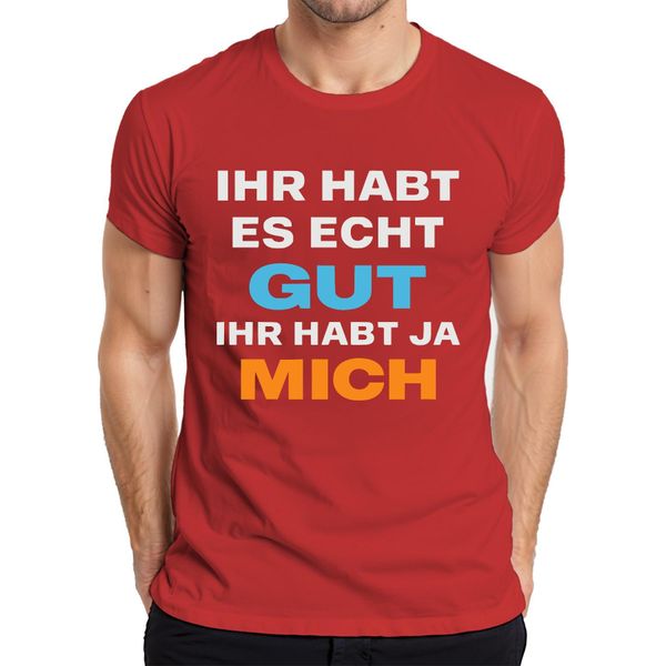 Hai Davvero Un Bel Regalo Divertente E Sarcastico Maglietta Da Uomo, Rosso, Xxl-image