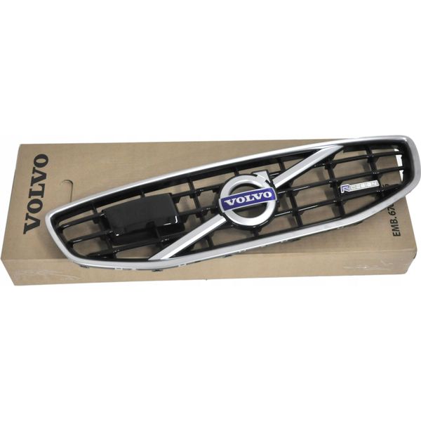 Griglia Radiatore Originale Volvo S60 V60 R-Design - Nuova, Da Rivenditore Autorizzato-image