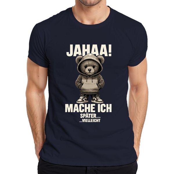 Posso Essere Gentile, Ma Non Posso Essere Sarcastico Maglietta Divertente Da Uomo, Navy, Xxl-image