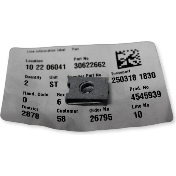 Volvo XC40 C40 XC90 V60 V90 S60 S90 EX40 EC40 Dado A Molla Oe 30622662-image