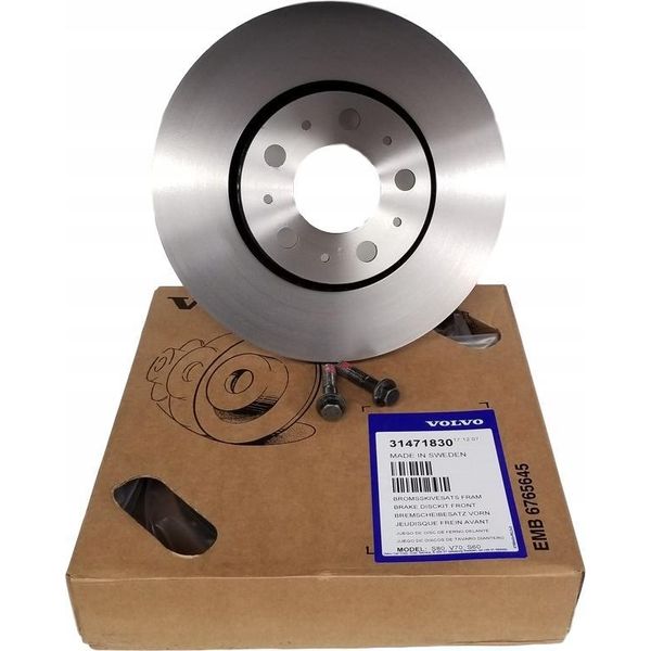 Volvo S60 S80 Dischi Freno Anteriori Originali 286/31400739 31471830-image