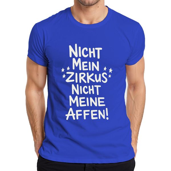 Non è Il Mio Circo, Non Sono Le Mie Scimmie: Un Detto Divertente Regalo Per I Genitori Maglietta Da Uomo, Blu, 3XL-image