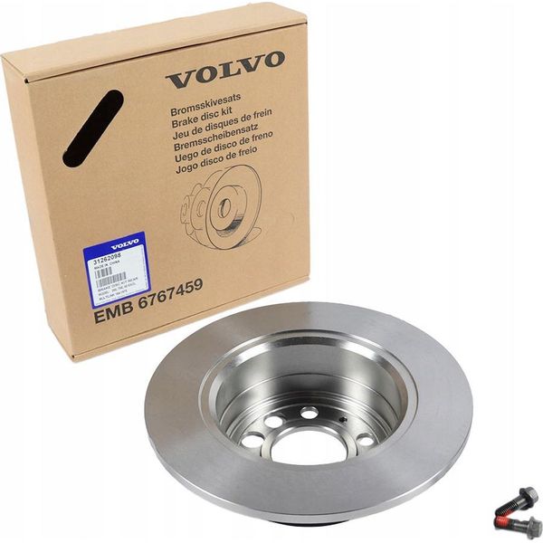 Volvo 940 960 Dischi Freno Posteriori Originali Cpl Oe 31262098-image