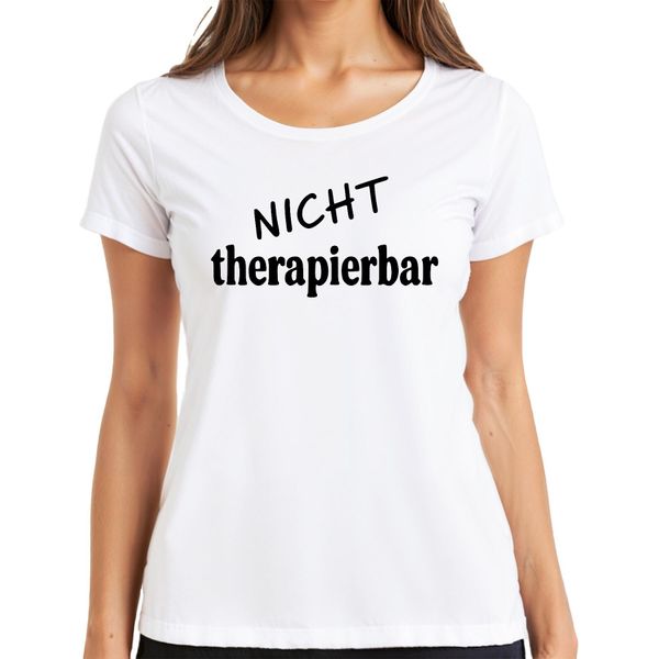 Untreatable Divertente Detto Sarcastico Umorismo Regalo Donna T-Shirt, Bianco, S-image