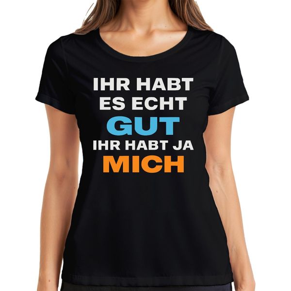 Hai Davvero Bene, Hai Me, Divertente Regalo Sarcastico Maglietta Da Donna, Nero, Xl-image