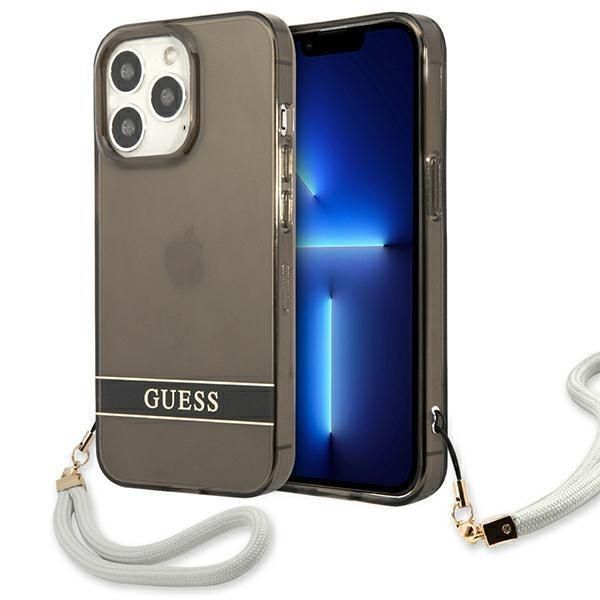 Guess Guhcp13Lhtsgsk Custodia Rigida Iphone 13 Pro / 136,1 Czarny/Nero Traslucido Stap-image