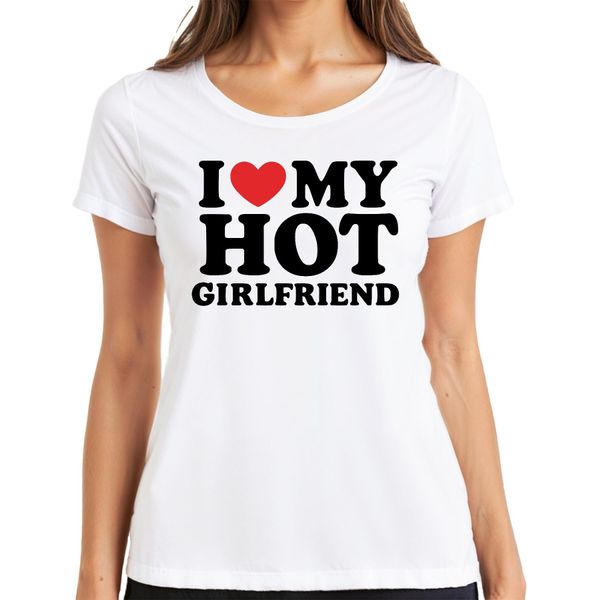 Amo La Mia Ragazza Sexy Regalo Divertente Di San Valentino Maglietta Da Donna Jga, Bianca, 3XL-image
