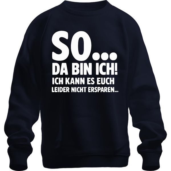 Ecco, Non Posso Fare A Meno Di Fare Del Sarcasmo. Felpa Unisex, Navy, Xxl-image