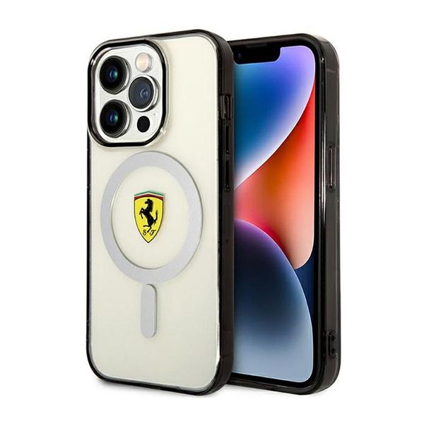Ferrari Fehmp14Xurkt Iphone 14 Pro Max 6.7 Przezroczysty/Transparent Hardcase Outline Magsafe-image
