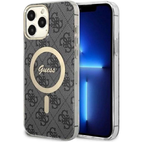 Guess Guhmp13Xh4Stk Custodia Rigida 4G Magsafe Per Iphone 13 Pro Max6.7 Czarny/Nero-image