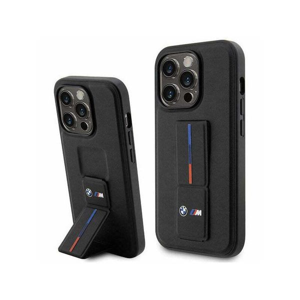 Etui Bmw Bmhcp14X22Gslk Iphone 14 Pro Max 6,7 Czarny/Nero Custodia Rigida Grip Timbro A Caldo-image