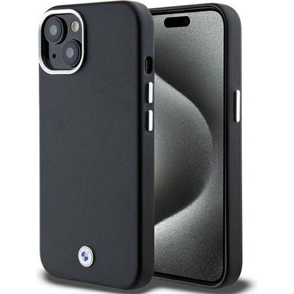 Bmw Bmhmp15S23Pufwk Iphone 15 / 14 / 13 6.1Czarny/Nero Firma Avvolto Metallo Magsafe-image
