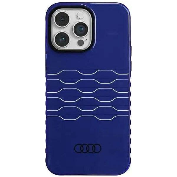 Audi Iml Magsafe Custodia Iphone 14 Pro Max 6.7 Niebieski/Blu Navy Custodia Rigida Au-Imlmip14Pm-A6/D3-Be-image