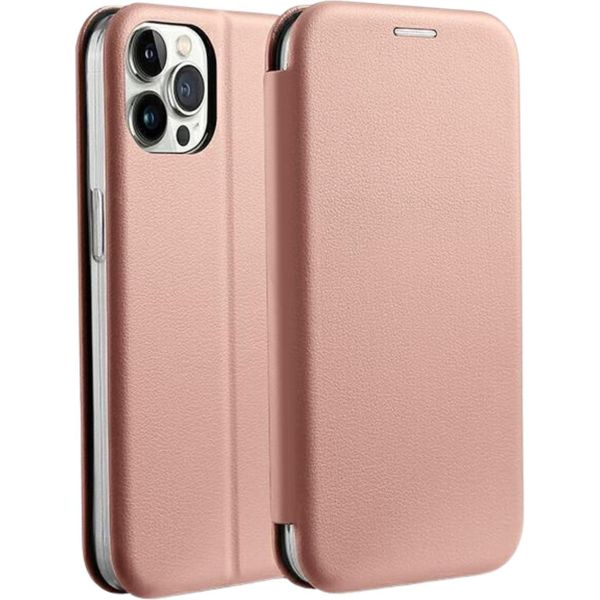 Beline Libro Custodia Magnetica Iphone 14 Pro 6.1 Oro Rosa / Oro Rosa-image