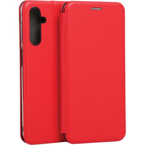 Beline Custodia Libro Magnetico Samsung M34 5G M346 Rosso/Copertura Protettiva Rossa-image