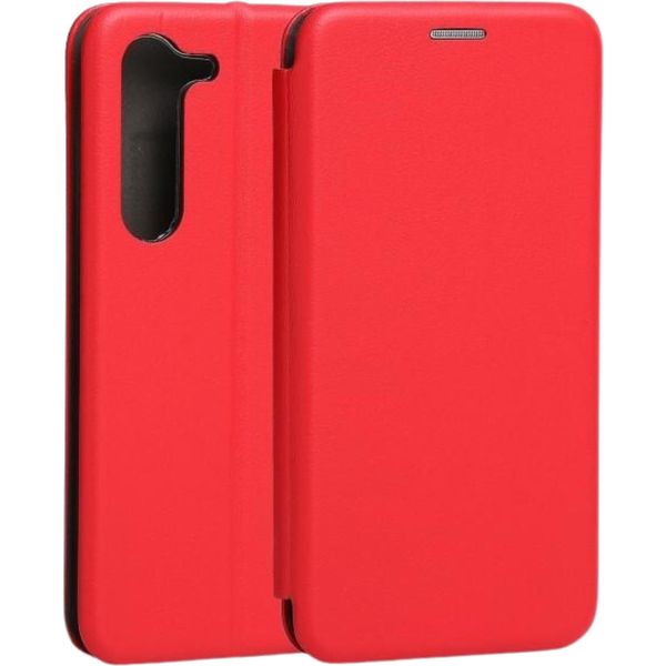 Beline Custodia Libro Magnetico Samsung S23 S911 Rosso/Copertura Protettiva Rossa-image