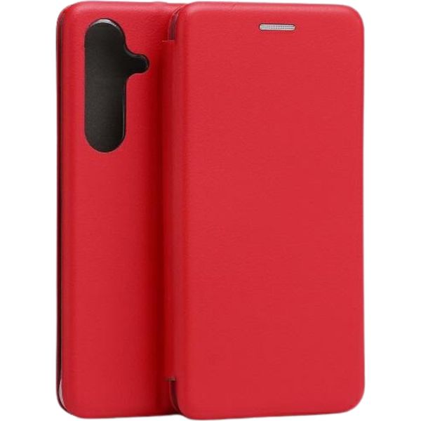 Beline Custodia Libro Magnetico Samsung S24 S921 Rosso/Copertura Protettiva Rossa-image